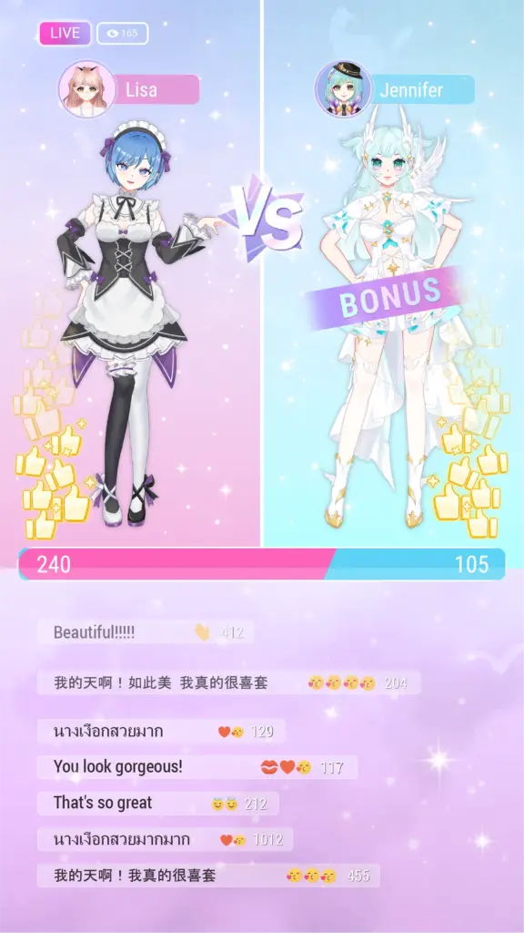 Tải Magic Fashion: Doll Dressup MOD APK v1.0.20 (Vô hạn tiền, Mở khóa tất cả) Screenshot 4