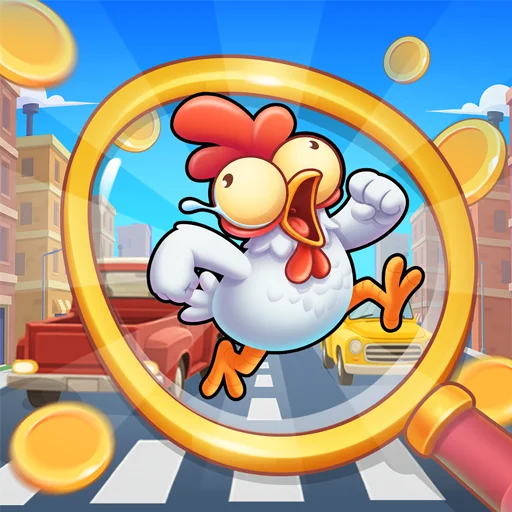 Tải Find Chicken Rage – Spot It MOD APK v0.1.6 (Vô hạn gợi ý, No Ads)