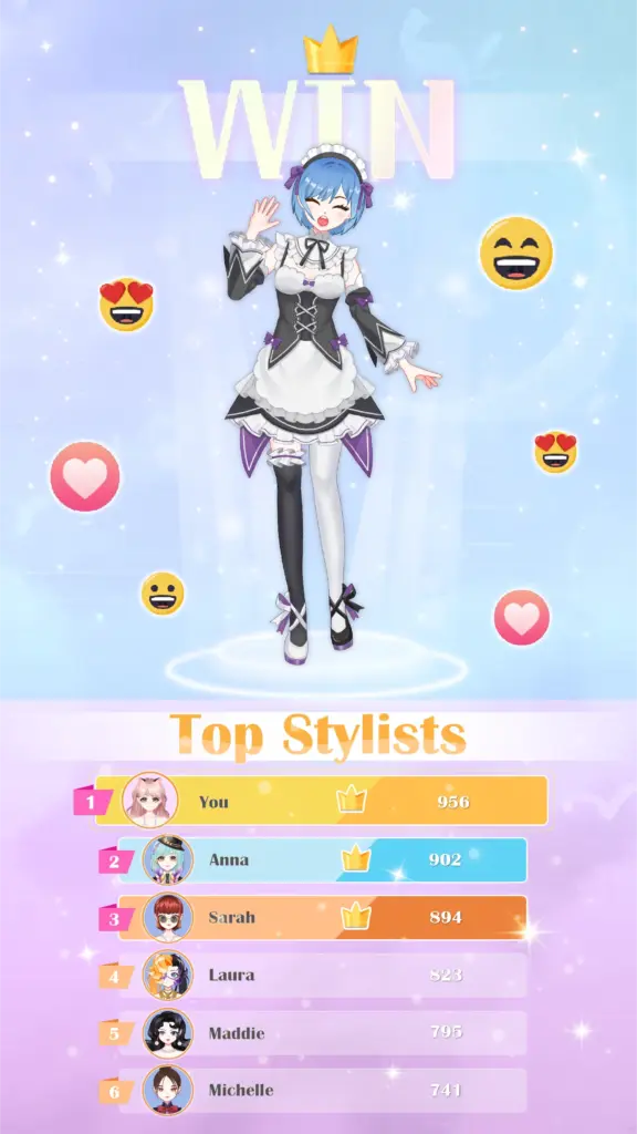 Tải Magic Fashion: Doll Dressup MOD APK v1.0.20 (Vô hạn tiền, Mở khóa tất cả) Screenshot 8