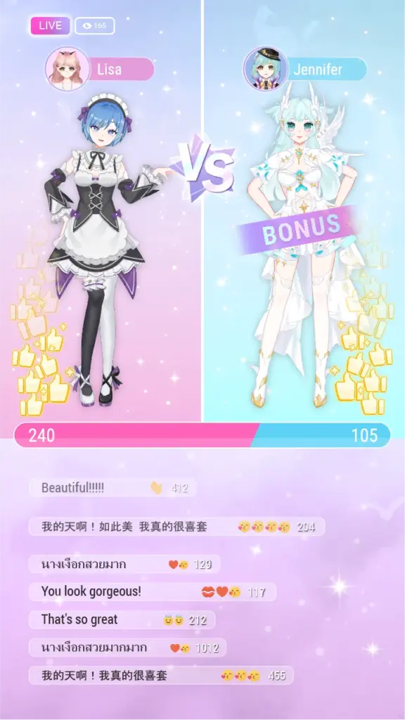 Tải Magic Fashion: Doll Dressup MOD APK v1.0.20 (Vô hạn tiền, Mở khóa tất cả) Screenshot 2