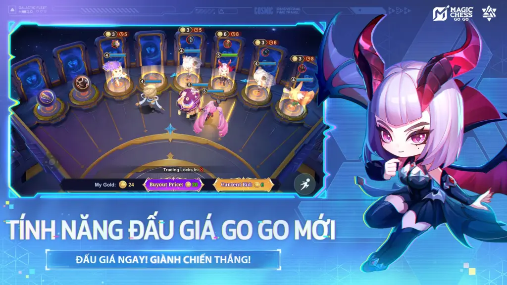 Tải Magic Chess: Go Go FT MOD APK v1.2.35.2351 (Vô hạn tiền, Speed) Screenshot 3