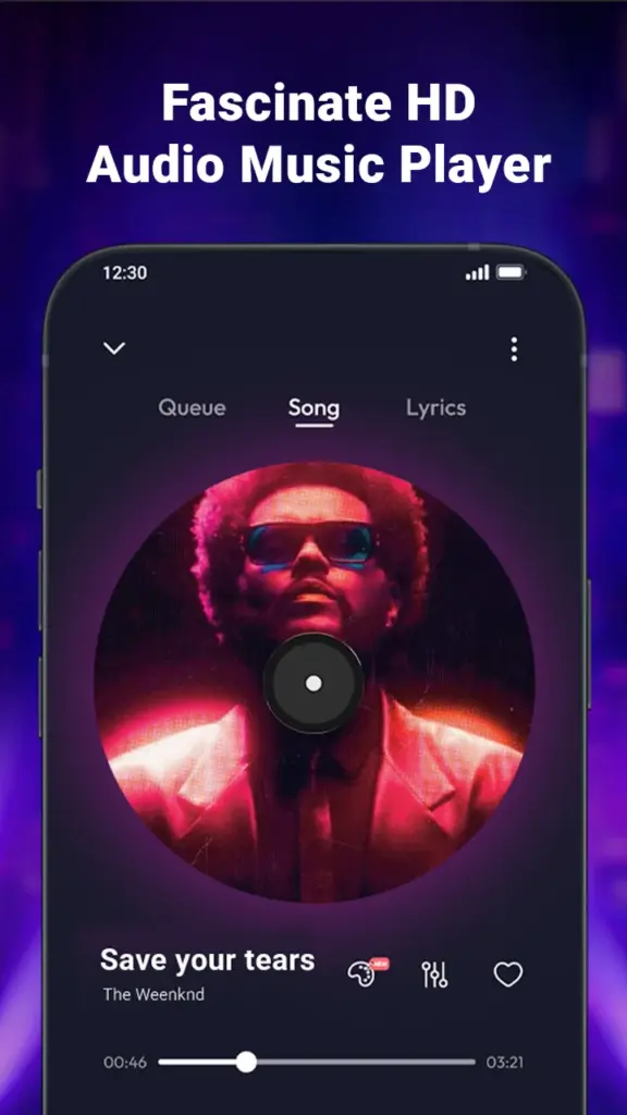 Tải Music Player Offline: Play MP3 MOD APK v16 (Premium Unlocked) Screenshot 1