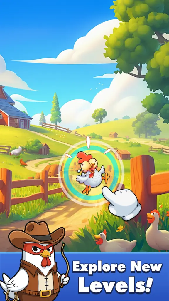 Tải Find Chicken Rage – Spot It MOD APK v0.1.6 (Vô hạn gợi ý, No Ads) Screenshot 4