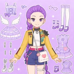 Tải Magic Fashion: Doll Dressup MOD APK v1.0.20 (Vô hạn tiền, Mở khóa tất cả)