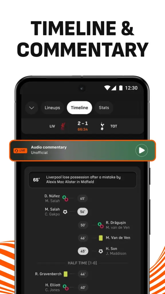 Tải LiveScore MOD APK v8.15 (Premium Unlocked) Screenshot 5