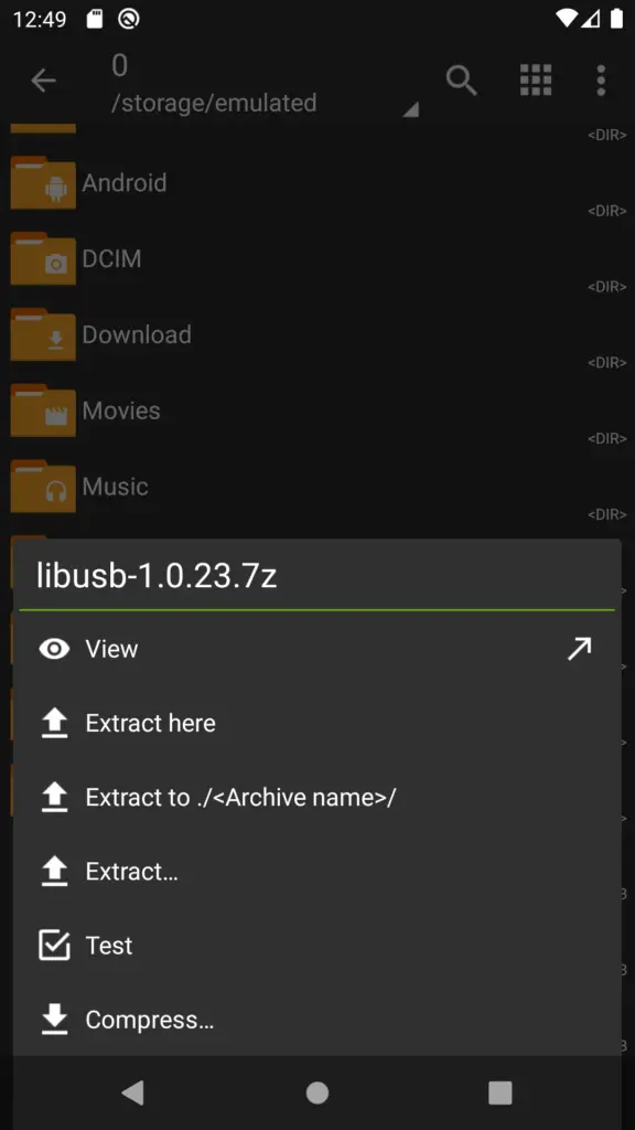 Tải ZArchiver MOD APK v1.0.10 (Mở khóa Pro) Screenshot 2