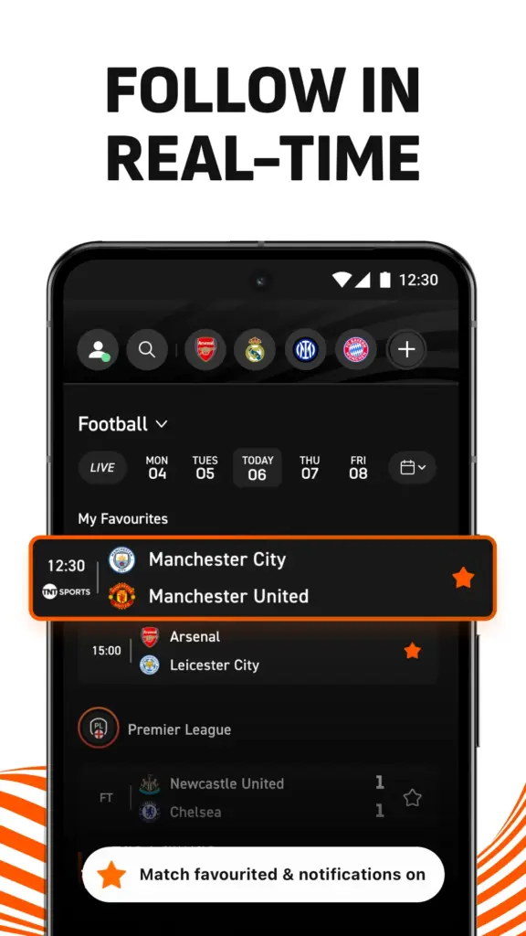 Tải LiveScore MOD APK v8.15 (Premium Unlocked) Screenshot 4