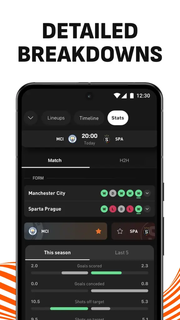 Tải LiveScore MOD APK v8.15 (Premium Unlocked) Screenshot 7