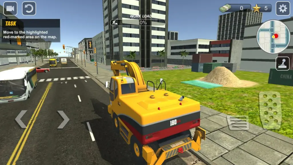 Tải Excavator City Builder MOD APK v1.08 (Vô hạn tiền, Unlock All) Screenshot 1