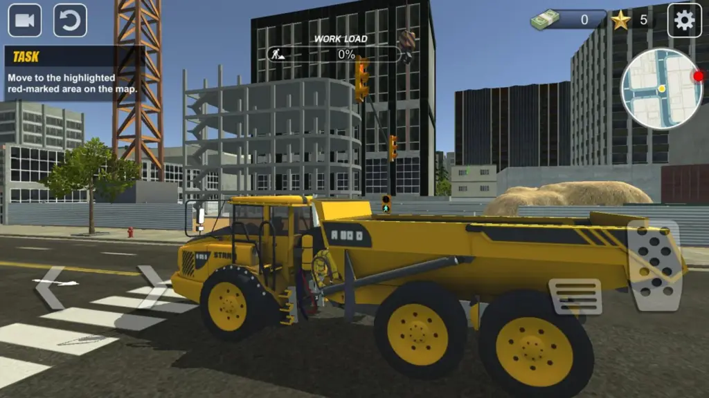 Tải Excavator City Builder MOD APK v1.08 (Vô hạn tiền, Unlock All) Screenshot 3