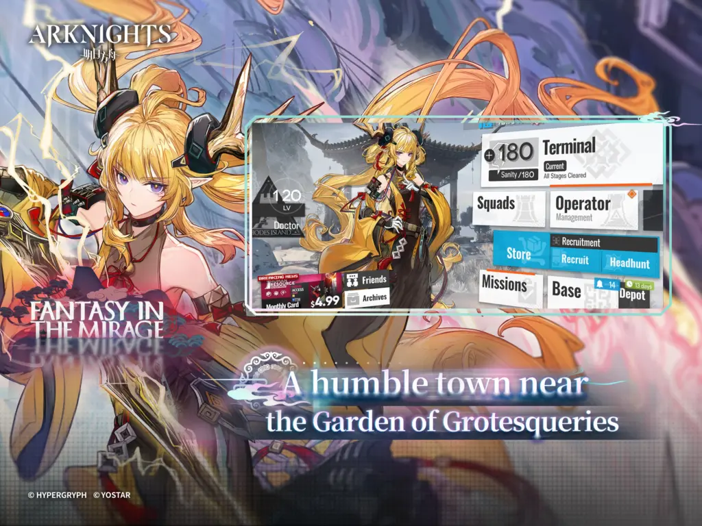 Tải Arknights MOD APK v32.6.21 (God Mode, Auto Win) Screenshot 11