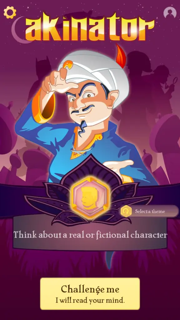 Tải Akinator MOD APK v8.9.3 (Mở khóa VIP, Vô hạn Geniz) Screenshot 1
