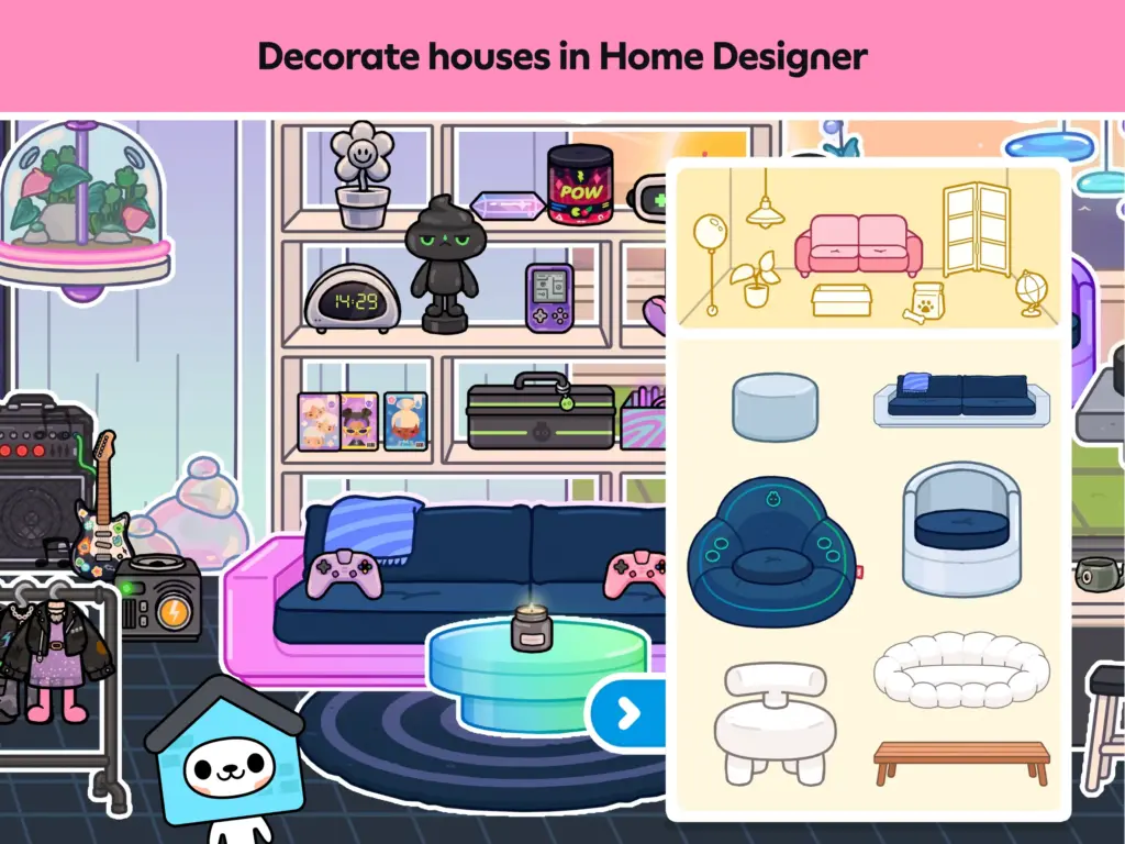 Tải Toca World MOD APK v1.121.3 (Mở khóa tất cả/Full nội thất) Screenshot 18