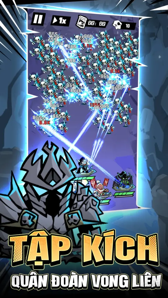 Tải Chiến Thần MINI MOD APK v0.0.10 (Vô hạn Tiền và Kim Cương/Menu VIP) Screenshot 2