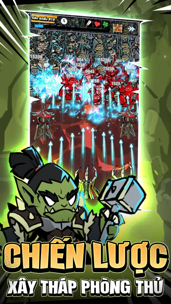 Tải Chiến Thần MINI MOD APK v0.0.10 (Vô hạn Tiền và Kim Cương/Menu VIP) Screenshot 5