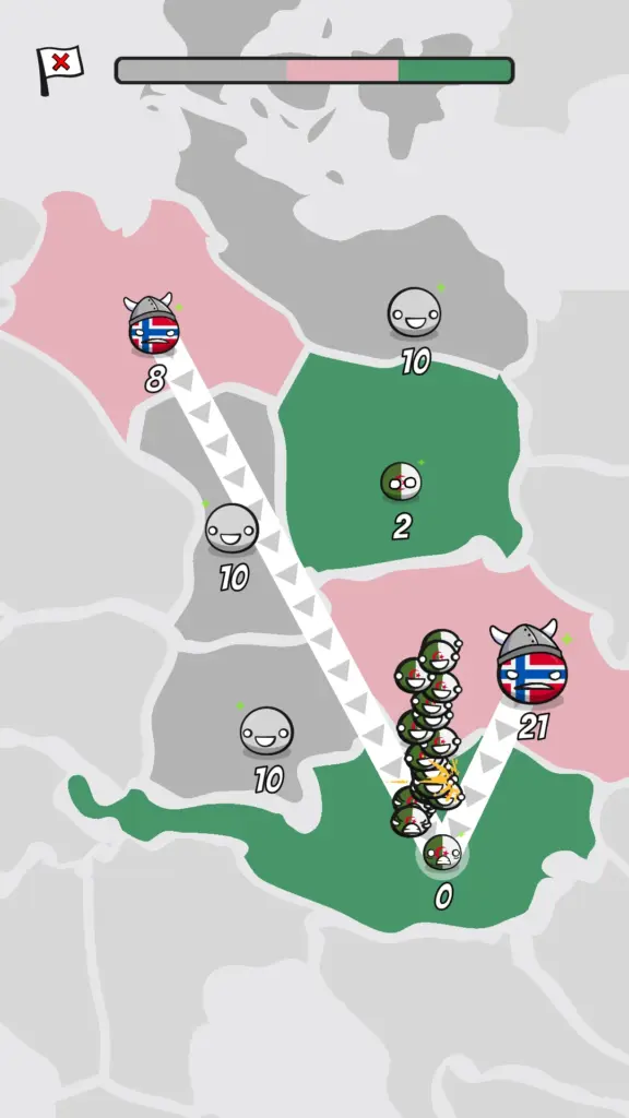 Tải Country Balls: World Clash MOD APK v2.25 (Vô hạn tiền) Screenshot 4