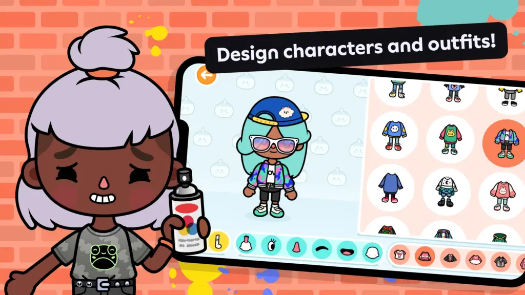 Tải Toca World MOD APK v1.121.3 (Mở khóa tất cả/Full nội thất) Screenshot 10