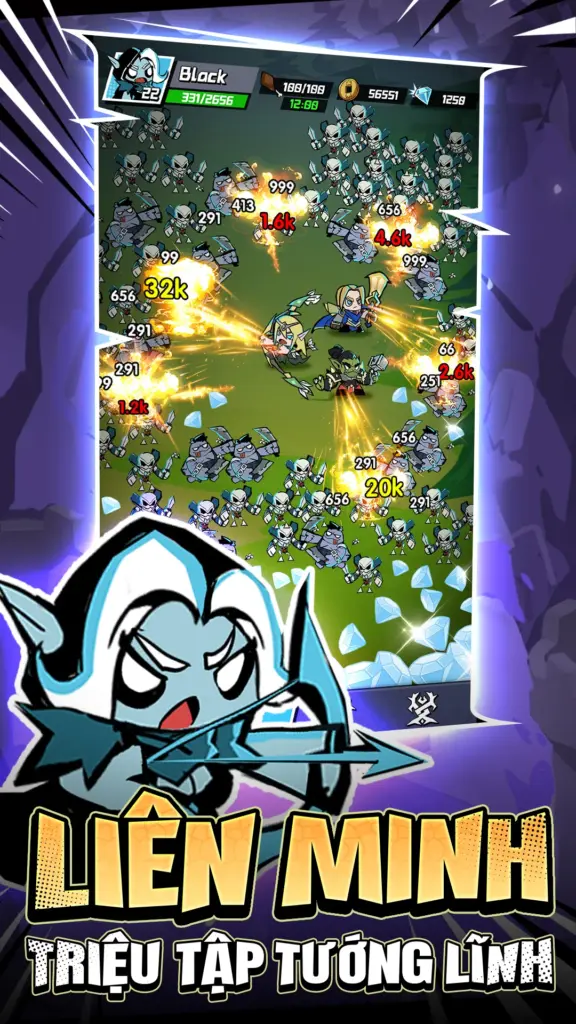 Tải Chiến Thần MINI MOD APK v0.0.10 (Vô hạn Tiền và Kim Cương/Menu VIP) Screenshot 3