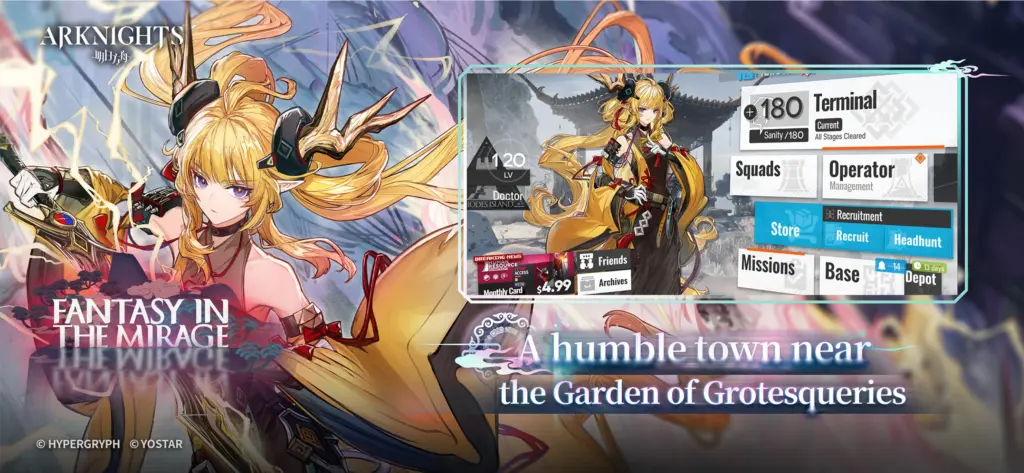 Tải Arknights MOD APK v32.6.21 (God Mode, Auto Win) Screenshot 1