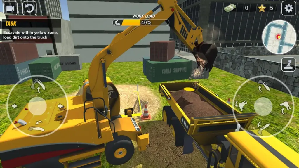 Tải Excavator City Builder MOD APK v1.08 (Vô hạn tiền, Unlock All) Screenshot 2