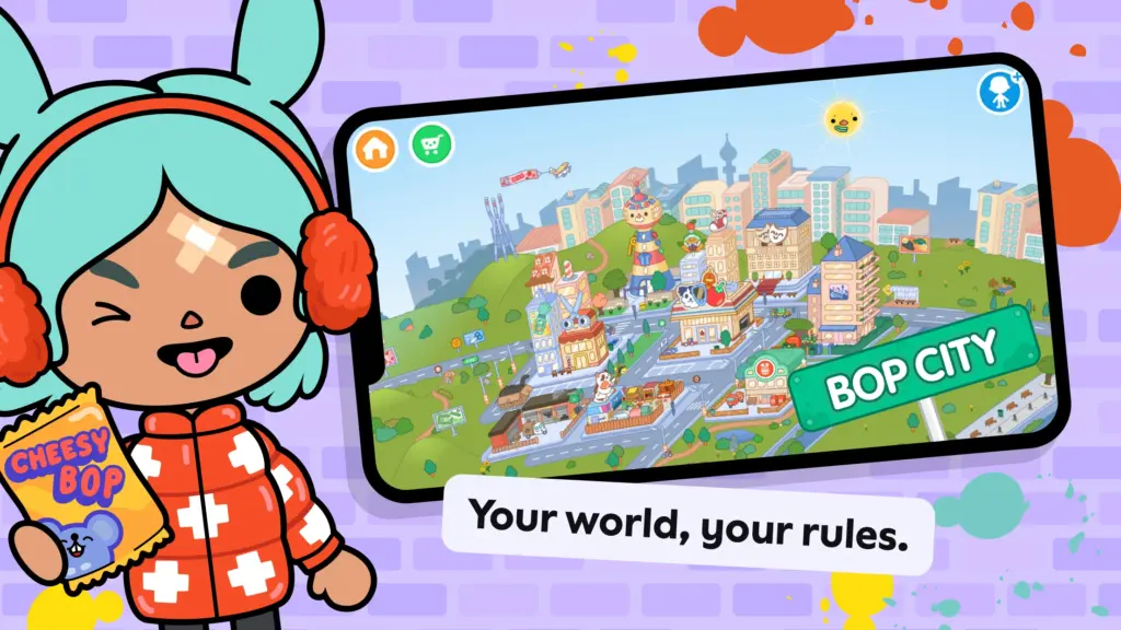 Tải Toca World MOD APK v1.121.3 (Mở khóa tất cả/Full nội thất) Screenshot 9