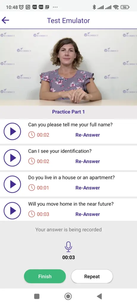 Tải ICorrect – Luyện Nói Tiếng Anh MOD APK v1.4.8 (Mở khóa Premium) Screenshot 2