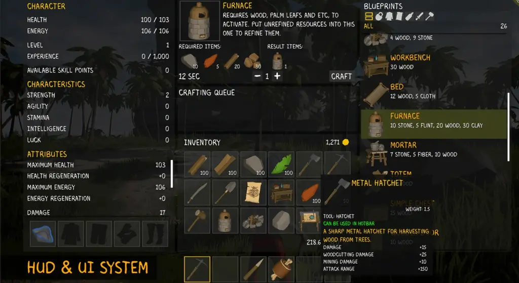 Tải Absolute Talent: Survival RPG MOD APK v1.0 (Vô hạn tiền, Bất tử) Screenshot 15