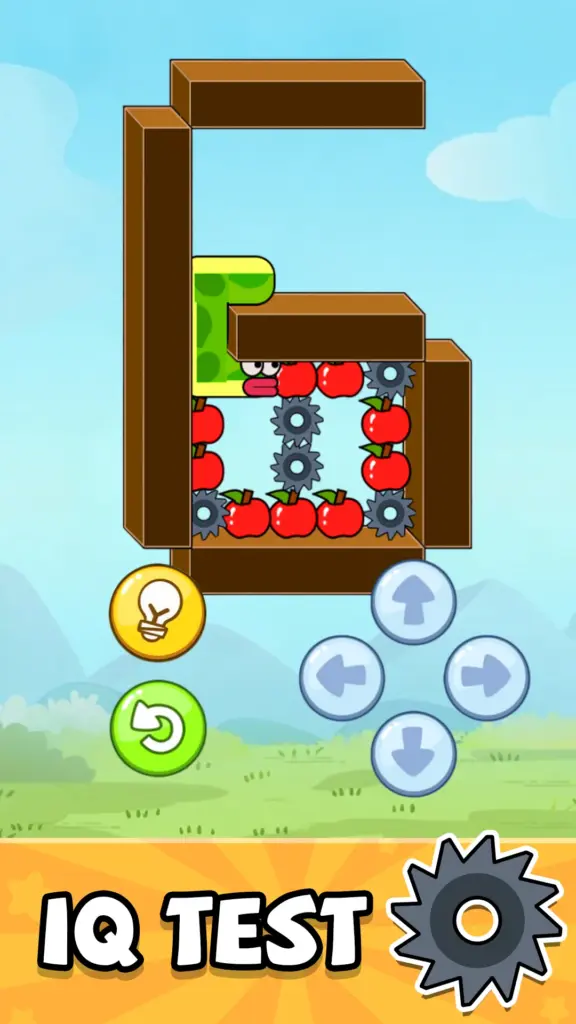 Tải Fruit Muncher – Apple Worm MOD APK v1.0.3.2 (Vô hạn gợi ý) Screenshot 4