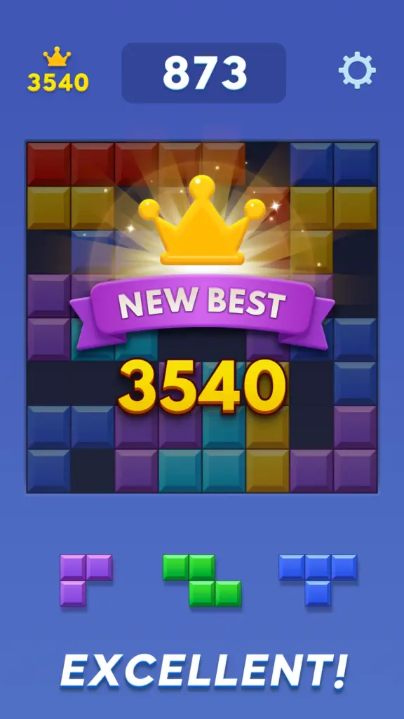 Tải Block Blast MOD APK v9.1.5 (Vô hạn điểm) Screenshot 12