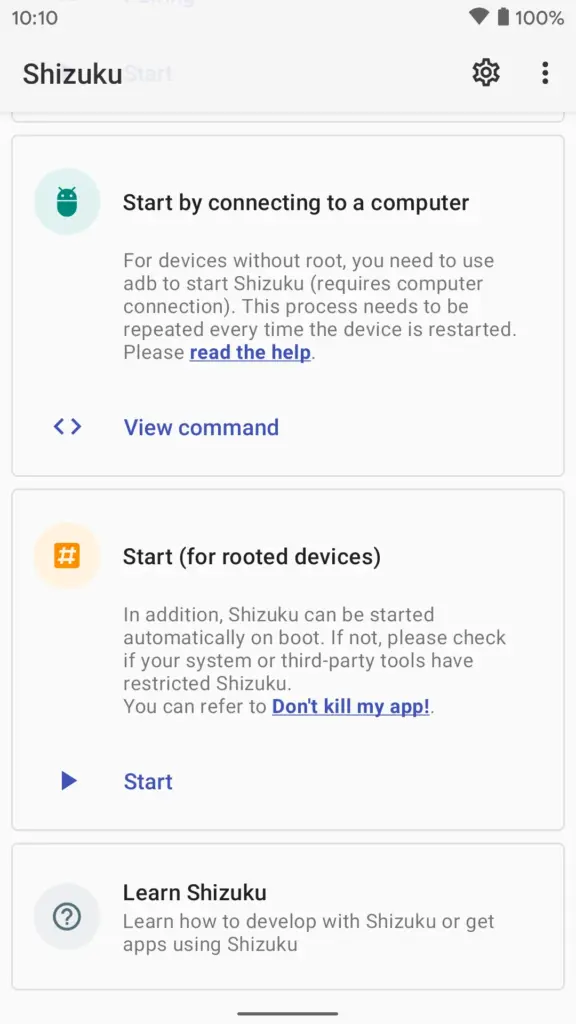 Tải Shizuku MOD APK v13.6.0.r1091.b844bc49 (Tính năng nâng cao) Screenshot 2