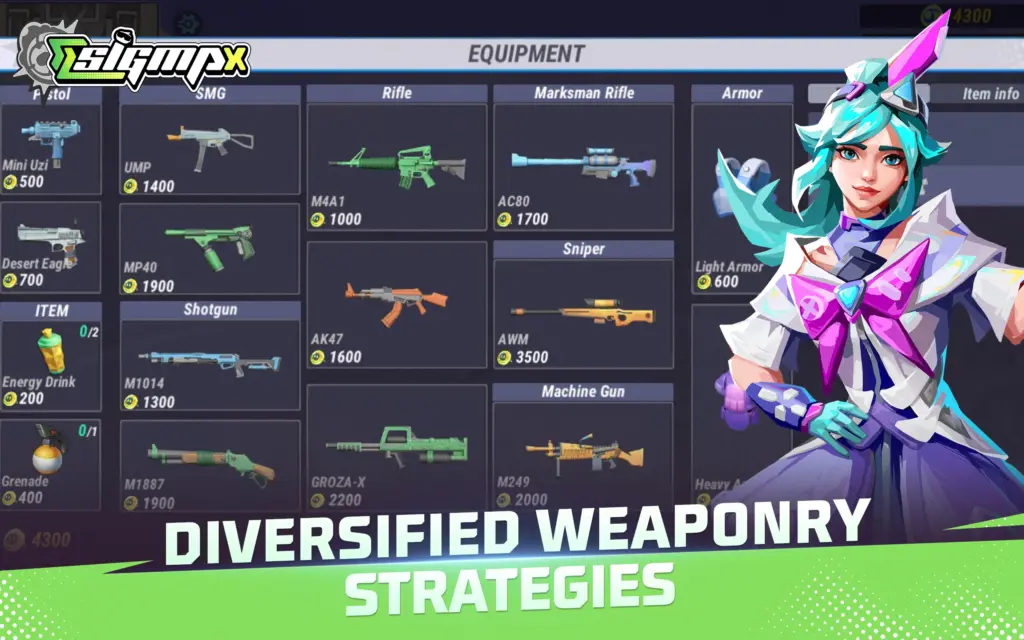 Tải SIGMAX MOD APK v1.1.0 (Menu, Full Skin, Bất tử) Screenshot 7