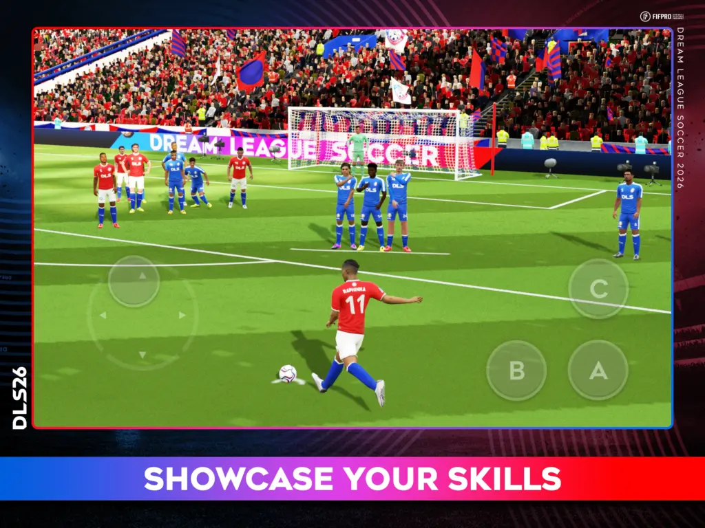 Tải Dream League Soccer 2026 MOD APK v13.040 (Vô hạn tiền, Kim cương) Screenshot 19