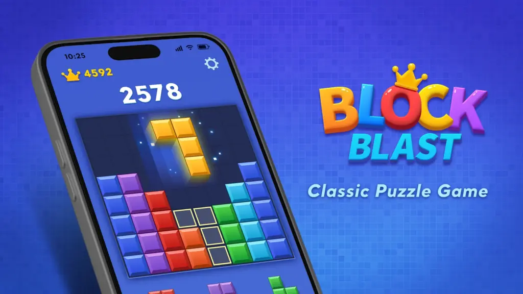 Tải Block Blast MOD APK v9.1.5 (Vô hạn điểm) Screenshot 1
