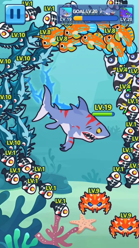 Tải Ocean Club-Fish Fight MOD APK v1.1.8 (Menu/Vô hạn tiền) Screenshot 9
