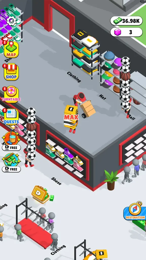 Tải Go Convenience store Ready MOD APK v1.2.13 (Vô hạn tiền) Screenshot 4