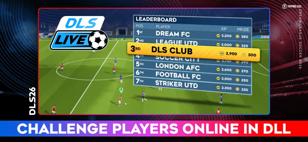 Tải Dream League Soccer 2026 MOD APK v13.040 (Vô hạn tiền, Kim cương) Screenshot 13