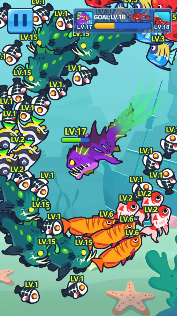 Tải Ocean Club-Fish Fight MOD APK v1.1.8 (Menu/Vô hạn tiền) Screenshot 10