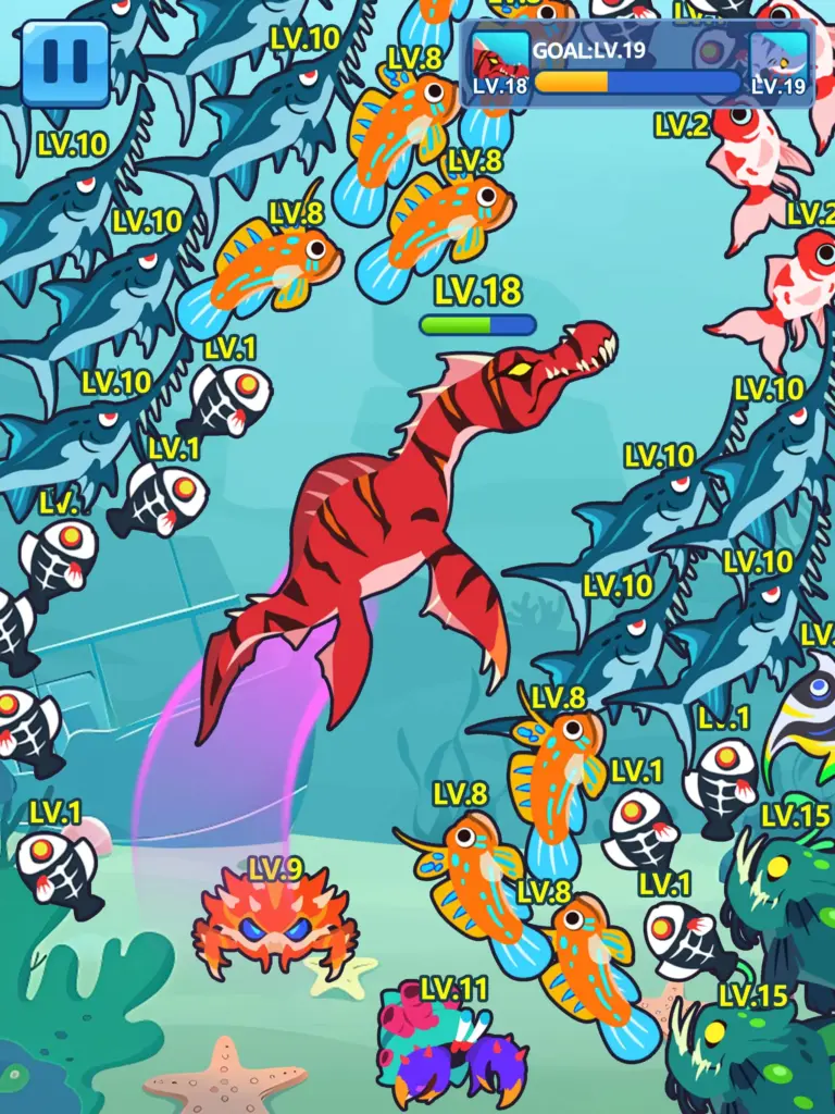Tải Ocean Club-Fish Fight MOD APK v1.1.8 (Menu/Vô hạn tiền) Screenshot 13