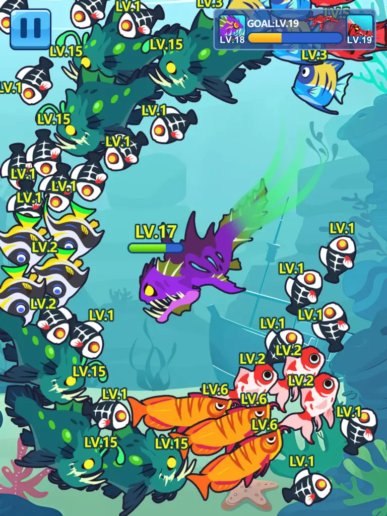 Tải Ocean Club-Fish Fight MOD APK v1.1.8 (Menu/Vô hạn tiền) Screenshot 15