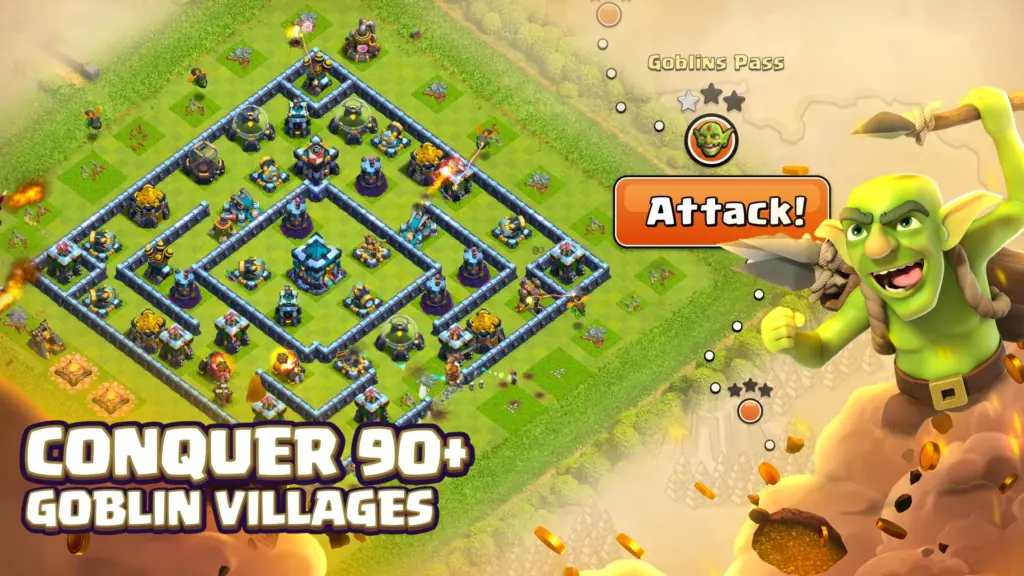 Tải Clash of Clans MOD APK v18.0.10 (Vô hạn tài nguyên) Screenshot 14