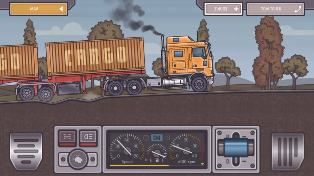 Tải Trucker Ben MOD APK v6.0 (Vô hạn tiền, Mở khóa) Screenshot 1