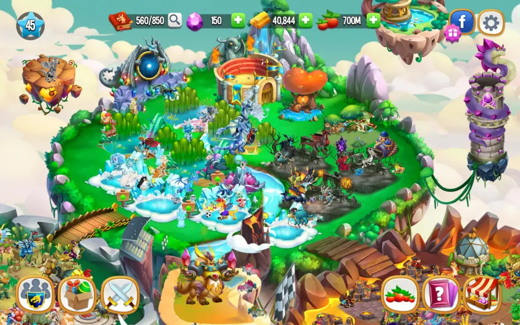 Tải Dragon City MOD APK v26.1.1 (Vô hạn tiền, Menu) Screenshot 12