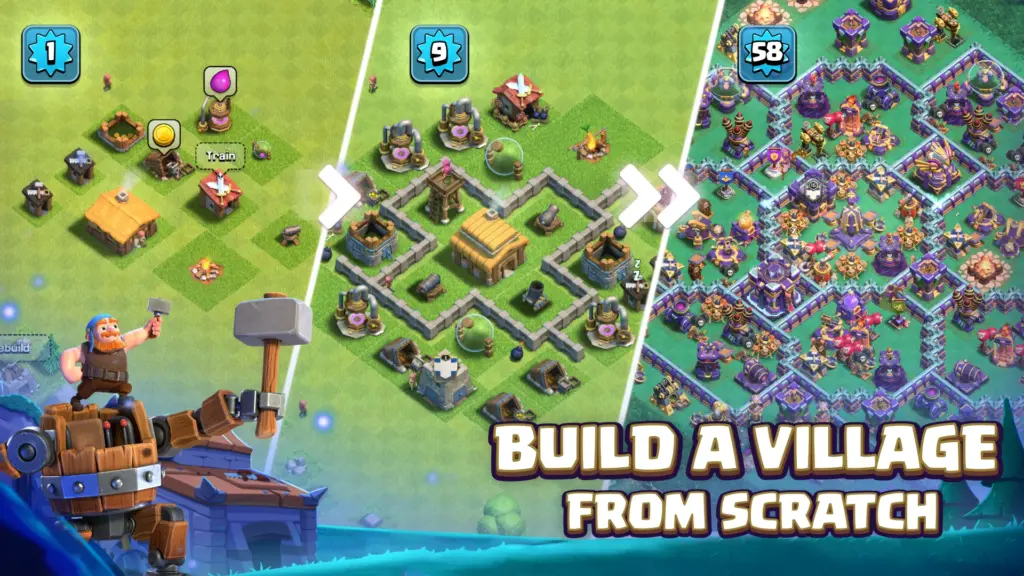 Tải Clash of Clans MOD APK v18.0.10 (Vô hạn tài nguyên) Screenshot 3