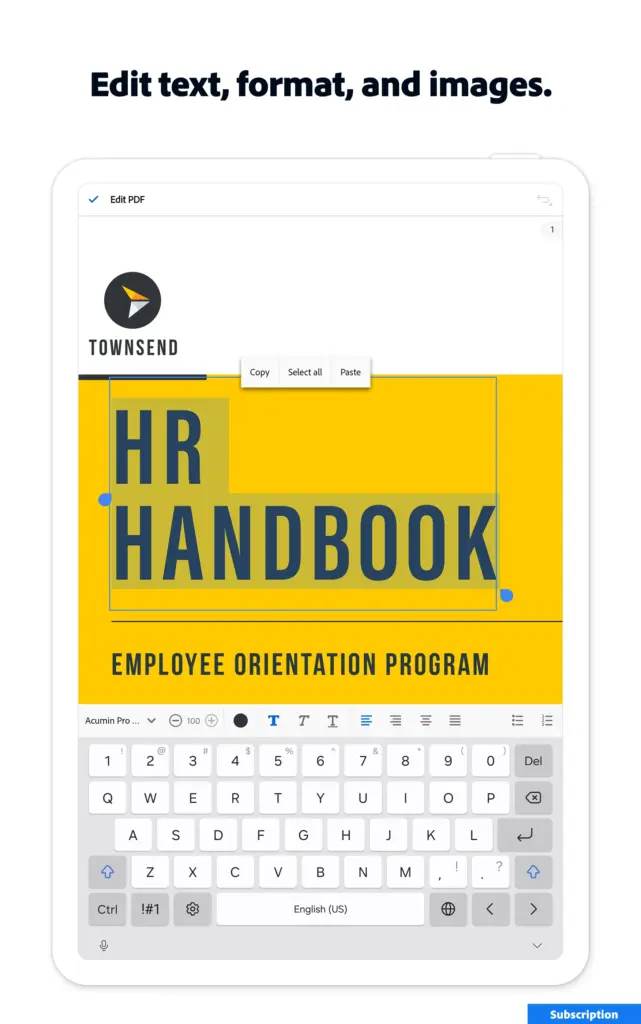 Tải Adobe Acrobat Reader MOD APK v26.3.0.43843 (Mở khóa Premium) Screenshot 16