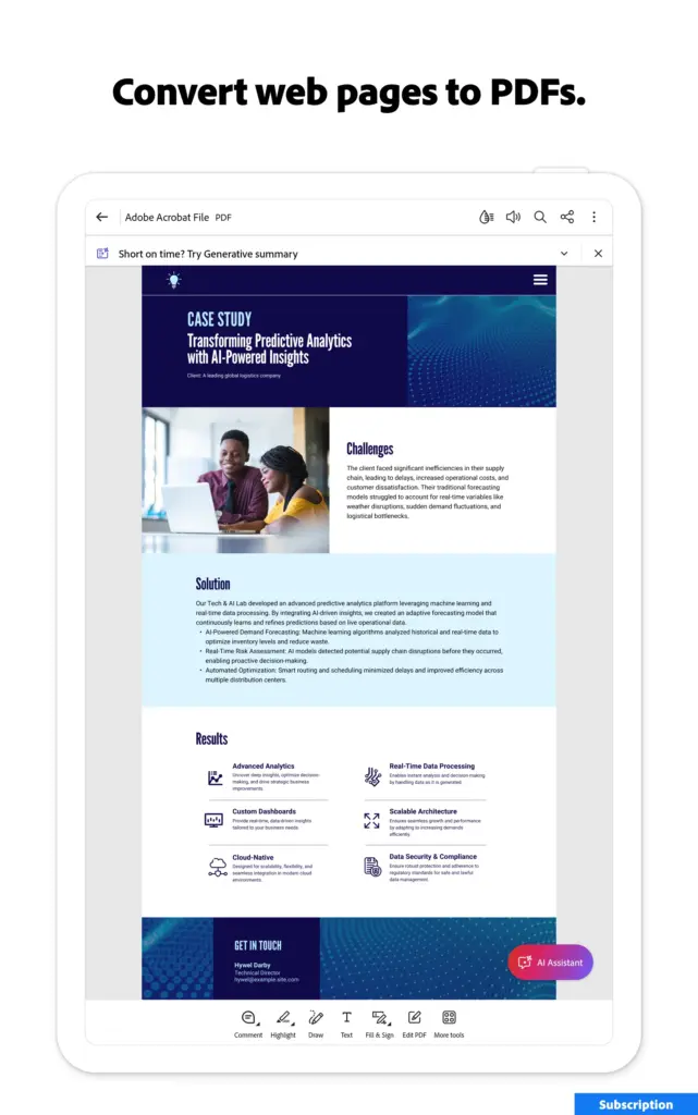 Tải Adobe Acrobat Reader MOD APK v26.3.0.43843 (Mở khóa Premium) Screenshot 18
