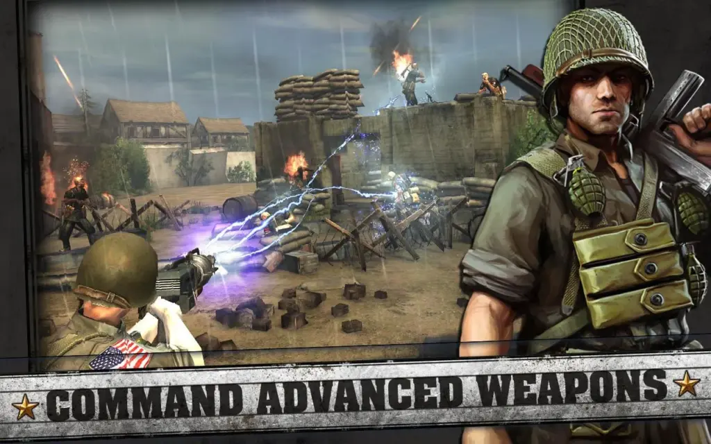 Tải FRONTLINE COMMANDO: D-DAY MOD APK v3.0.4 (Vô hạn tiền, Mở khóa) Screenshot 3