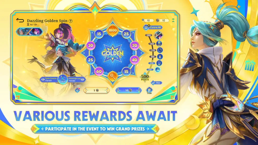 Tải Mobile Legends MOD APK v22.1.61.11705 (Mở khóa Skin, Drone View) Screenshot 1