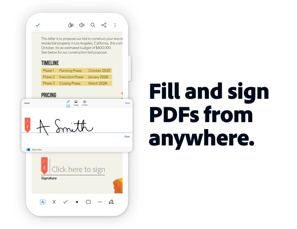 Tải Adobe Acrobat Reader MOD APK v26.3.0.43843 (Mở khóa Premium) Screenshot 3