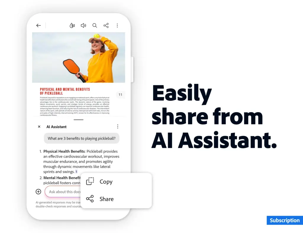 Tải Adobe Acrobat Reader MOD APK v26.3.0.43843 (Mở khóa Premium) Screenshot 2
