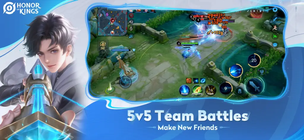 Tải Vương Giả Vinh Diệu MOD APK v11.2.1.8 (Map Hack, Unlock Skins) Screenshot 7